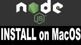 MacOS node js install - How to Install Node js on a MacOS X / Catalina by Few Steps 4k 