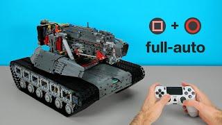 Building a Massive LEGO Tank