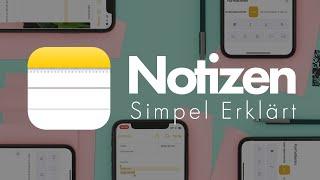 Apple Notizen App: So nutzt Du das volle Potential! (App Tutorial)