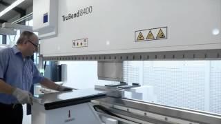 TRUMPF Bending: TruBend Series 8000 Flexible large format machine
