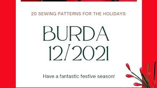 Burda 12/2021 First Look • All the Styles