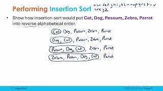 Insertion Sort