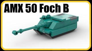 Лего мини танк AMX 50 Foch B // Lego mini tank AMX 50 Foch B