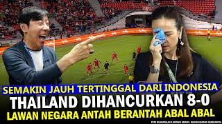  BABAK PERTAMA SUDAH KEBOBOLAN 6 GOAL ‼️ Thailand Dihancurkan 8-0, Bukan Levelnya Timnas Indonesia?