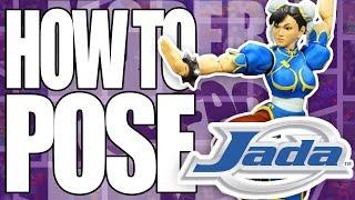 How to Pose Jada Toys Street Fighter Chun-Li