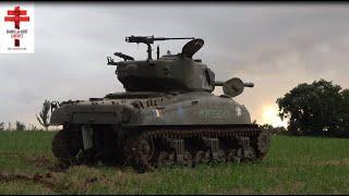 Redémarrage du char Sherman Montereau 2