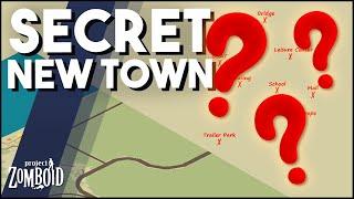 Project Zomboid's SECRET New Town! How To Get To The New Map Area & Points Of Interest!