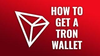 How to Get a Tron Wallet - TRX TronLink Wallet