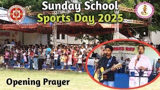 Sunday School Sports Day 27 April 2025 | Opening Prayer & Song 2025 | St. Paul's Cathedral Ground