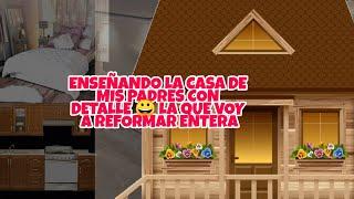 ENSEÑANDO LA CASA DE MIS PADRES CON TODO DETALLE  LA QUE VOY A REFORMAR ENTERA