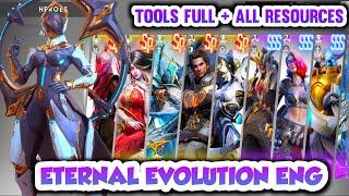 Eternal Evolution ENG Server GM - Tools Full , All Hero SP & SSS , All Resources , Unlimited DM