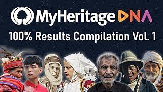 MyHeritage DNA | 100% Results Compilation