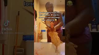 How To Kill Chicken / woman killing chicken