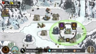 Kingdom Rush - GLACIAL HEIGHTS - Campaign - Veteran (Hard)