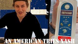 An American Tries Armenian Food, Xash & Tti Oghi 1st Time