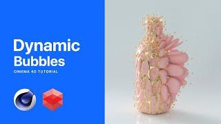 How to do Dynamic bubbles | Cinema 4D Tutorial