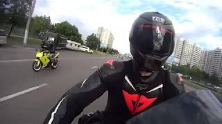 SlowMotion Wheely SKdrive Yamaha R1 Москва Moto Vine