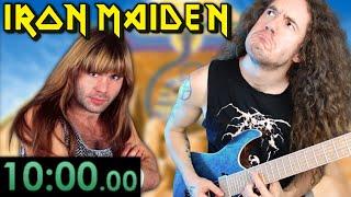 Can I Make An Entre IRON MAIDEN Song In Only 10 MINS? (Speedrun)