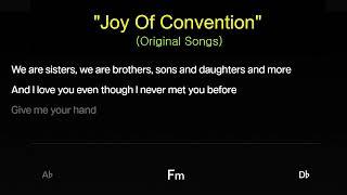 Joy Of Convention (JWKaraoke) with Chords