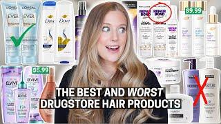 The Best & Worst Drugstore Hair Products | Drugstore Haircare Faves & Fails Part 3!