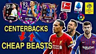 CHEAP & BEST CENTERBACKS IN FIFA MOBILE 20 | CHEAP BEASTS FROM EPL, SERIE A, LA LIGA & BUNDESLIGA