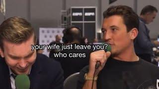 miles teller and glen powell giving hangman and rooster energy for 1 minute straight