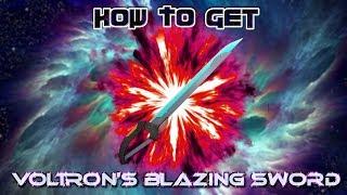 N/A How To Get Voltron's Blazing Sword | Roblox Catalog Item