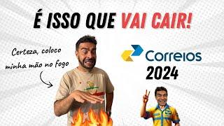 CORREIOS 2024 - Revelei o que vai cair em Língua Portuguesa!