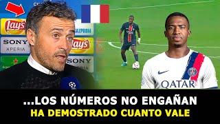 Luis Enrique ELOGIA a WILLIAN PACHO y DESTACA ESTO del ECUATORIANO "NUNCA HACE FALTAS Y RECUPERA"