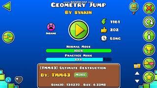 [Summer Birthday CC Winning lvl] Geometry Jump by Syakin (오프라인 콘테 내용은 설명란을 봐주세요.)