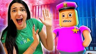 Roblox - Essa Garota Policial Está Muito Brava Comigo !! (Escape Police Girl) | Luluca Games