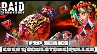 Every SOUL STONE Pulled on the MAIN + ORIGINAL F2P Account - A F2P Series | RAID: Shadow Legends