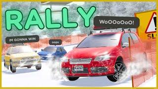 I Hosted A SNOW RALLY In Greenville! (funny) | Greenville Roblox