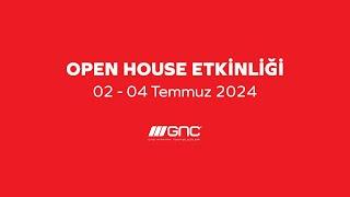 GNC MAKİNA | 02- 04 Temmuz Open House Etkinliği