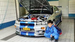 This is why the "'SKYLINE R34'' is not streetlegal anymore