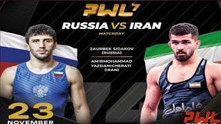 Zaurbek Sidakov’s Tactical Brilliance Outshines Amir Yazdani in Dominant PWL 7 Victory!