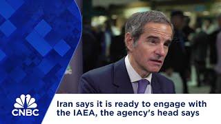 Iran says it is ready to engage with the IAEA, the agency's head says