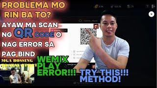 MIR4 GLOBAL | WEMIX PLAY QR CODE SCAN ERROR WHEN BINDING MIR4 ACCOUNT