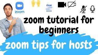 How to use zoom | zoom meeting tutorial for beginners  | online learning