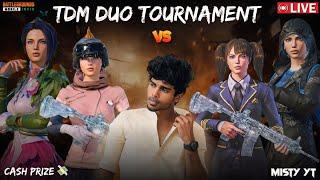 DUO TOURNAMENT | MISTY YT IS LIVE | BGMI TAMIL | ROOM MATCHES #bgmi #tamil #mistyyt