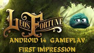 Playing Leo's Fortune on Android - Is This the Best Game?