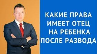 Какие права имеет отец на ребенка после развода - Семейный адвокат