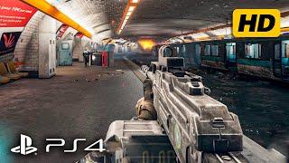 Battlefield 4: Conquest Operation Metro In 2024! (PS4) No Commentary