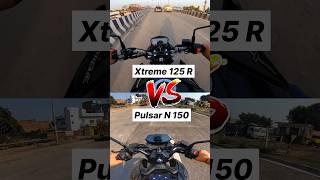 Xtreme 125r VS Pulsar N150  Gear Challenge #shorts #pulsarn150