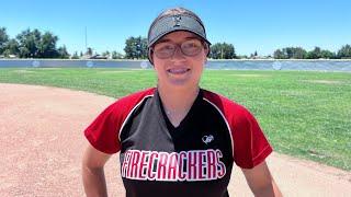 2026 Claire Williams Outfielder, 4.17 GPA, Softball Recruiting Skills Video