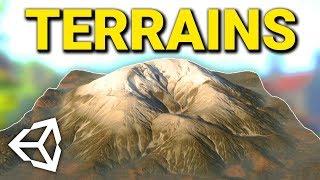 NEW TERRAIN TOOLS in Unity! (Tutorial)