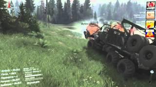 SpinTires прохождение карты вулкан полная версия