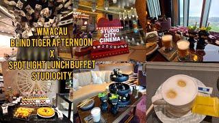 W MACAUBLIND TIGER AFTERNOON TEA & LUNCH BUFFET DI SPOTLIGHT  STUDIOCITY