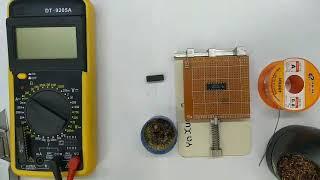 Микросхемалар кандай кавшарланади.Как паять микросхема#elektronika #ремонт
