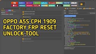 OPPO A5S CPH 1909 FACTORY RESET + FRP RESET BY UNLOCK TOOL.